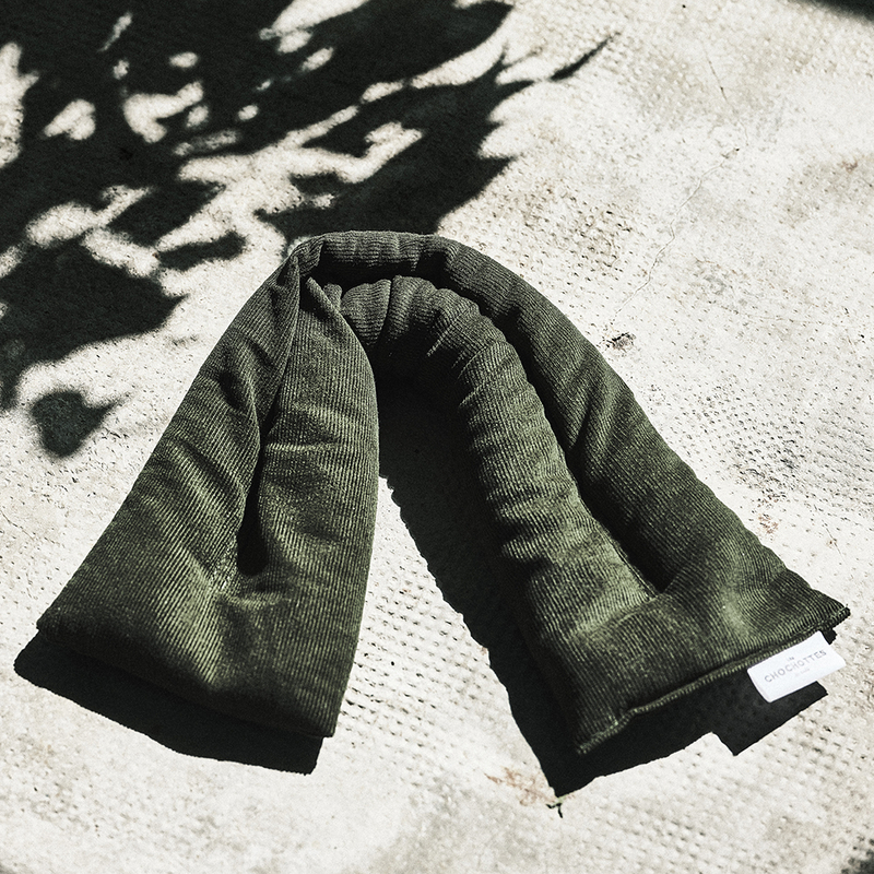 Coussin premium cervical à base de graines de lait conçu par un kinésithérapeute