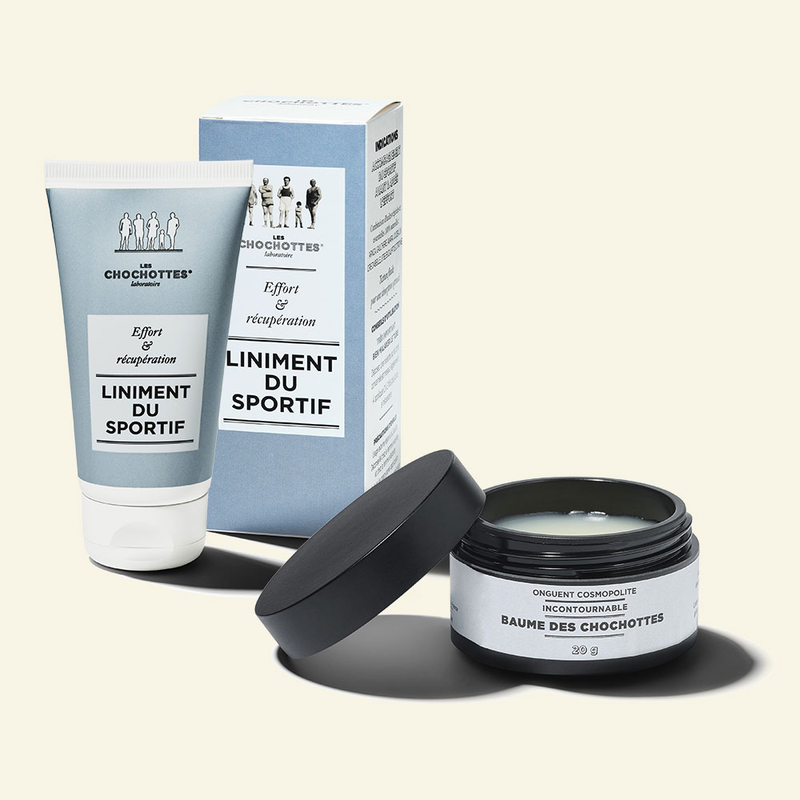 Pack entretien du sportif avec deux crèmes de récupération